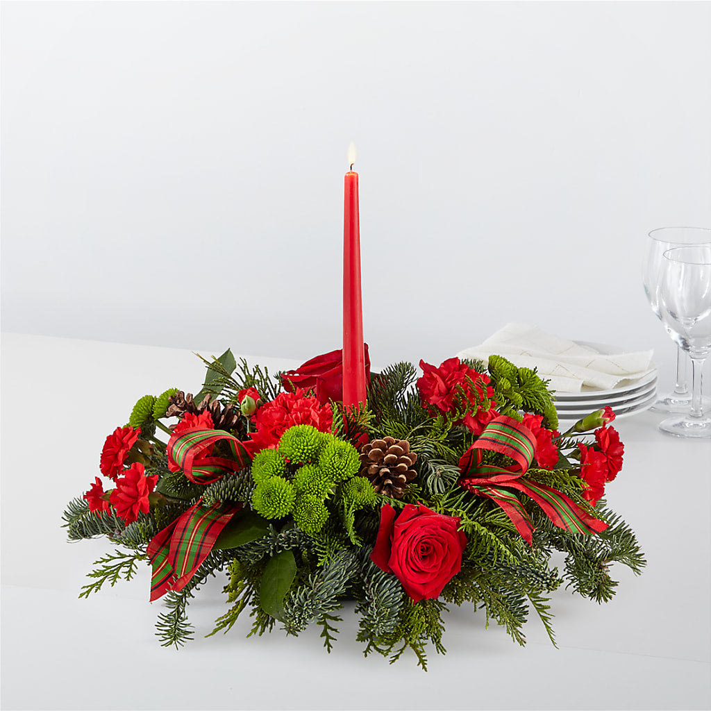 By the Candlelight Centerpiece – LA DEANNE'S FLORIST, Cuthbert GA