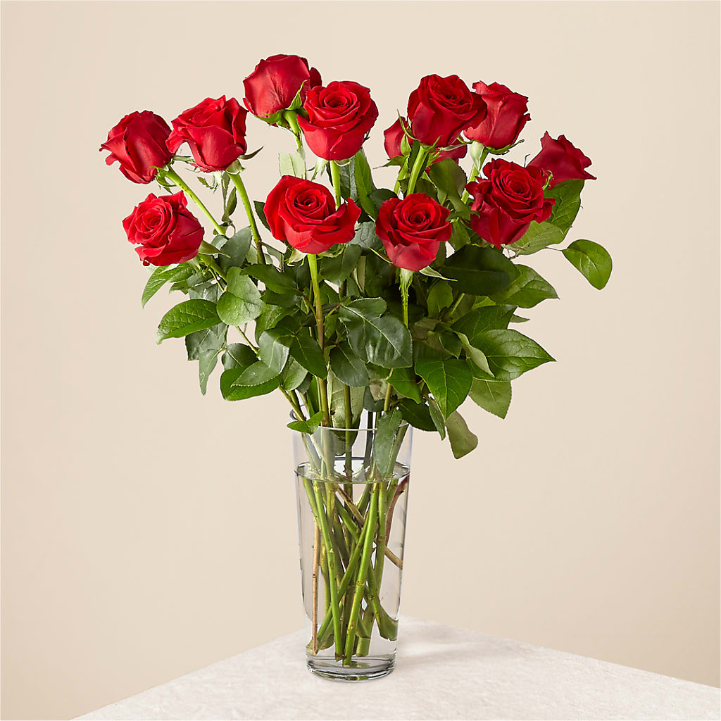 Long Stem Red Rose Bouquet – LA DEANNE'S FLORIST, Cuthbert GA