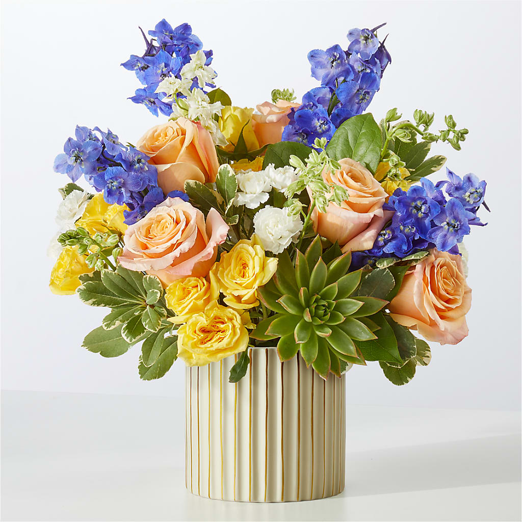 Cobalt Reverie Bouquet – LA DEANNE'S FLORIST, Cuthbert GA