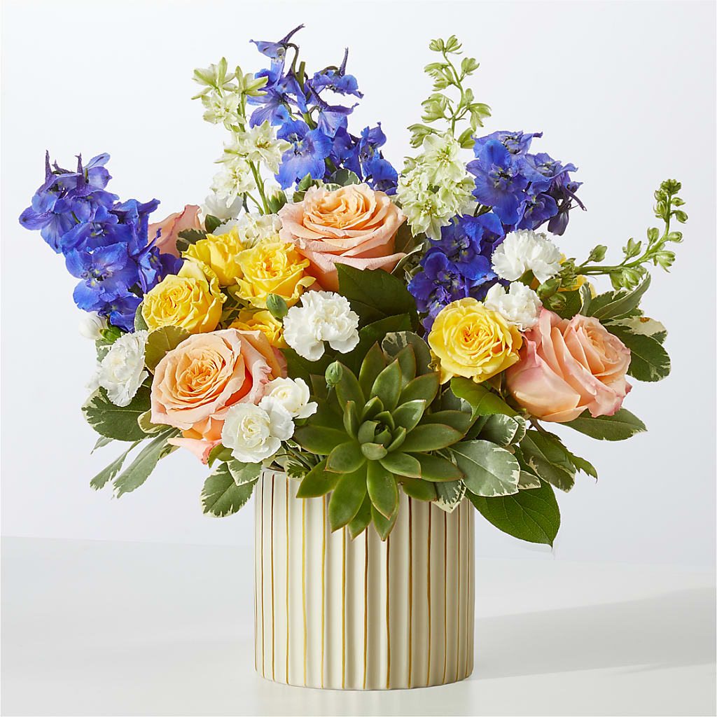 Cobalt Reverie Bouquet – LA DEANNE'S FLORIST, Cuthbert GA