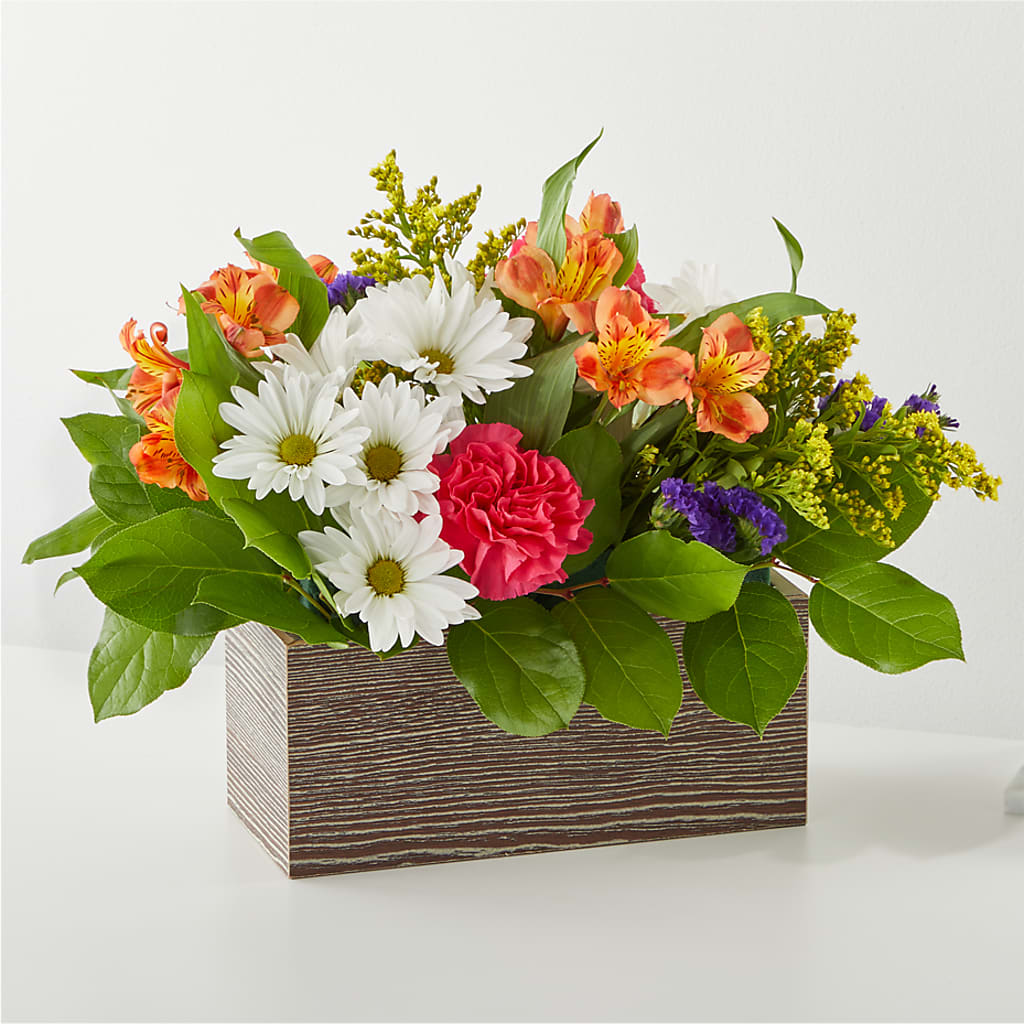 Oopsie Daisy Box Bouquet – LA DEANNE'S FLORIST, Cuthbert GA