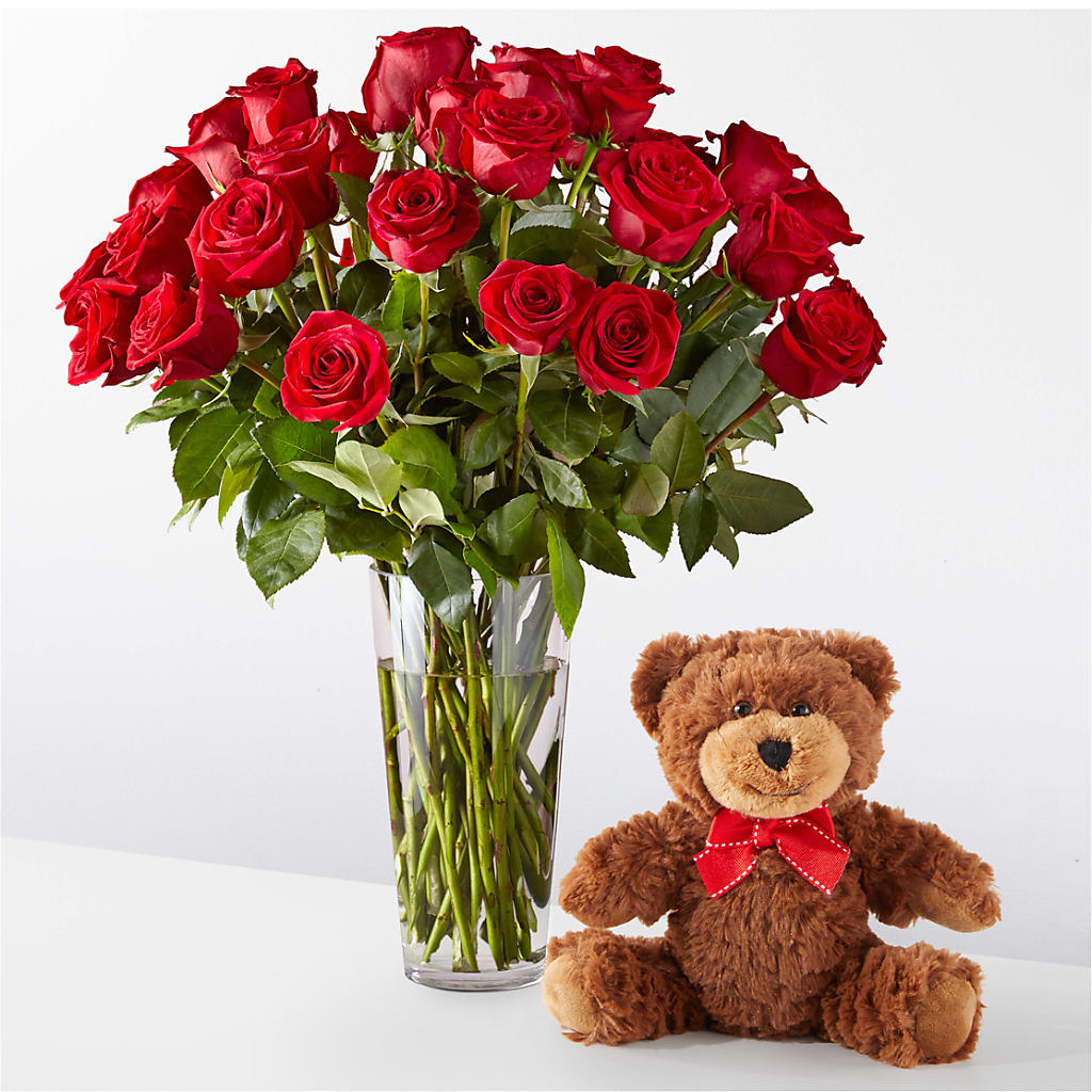 Romantic Long Stem Red Rose Bouquet Bundles – LA DEANNE'S FLORIST, Cuthbert GA