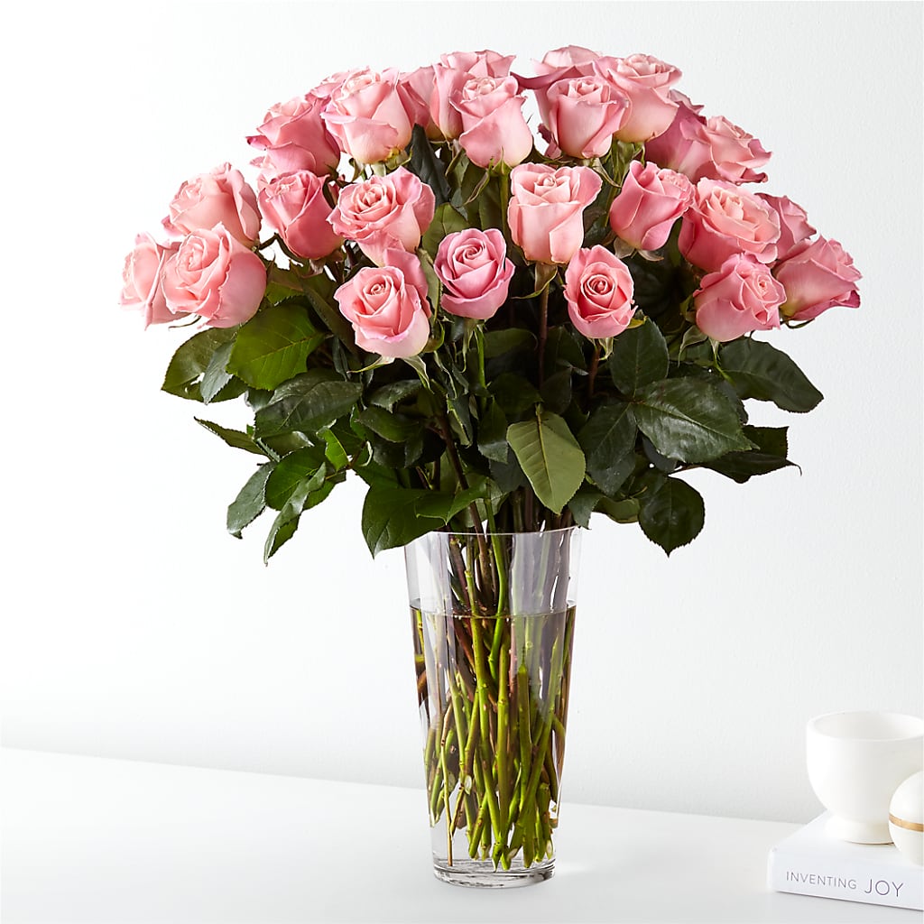 Long Stem Pink Rose Bouquet – LA DEANNE'S FLORIST, Cuthbert GA