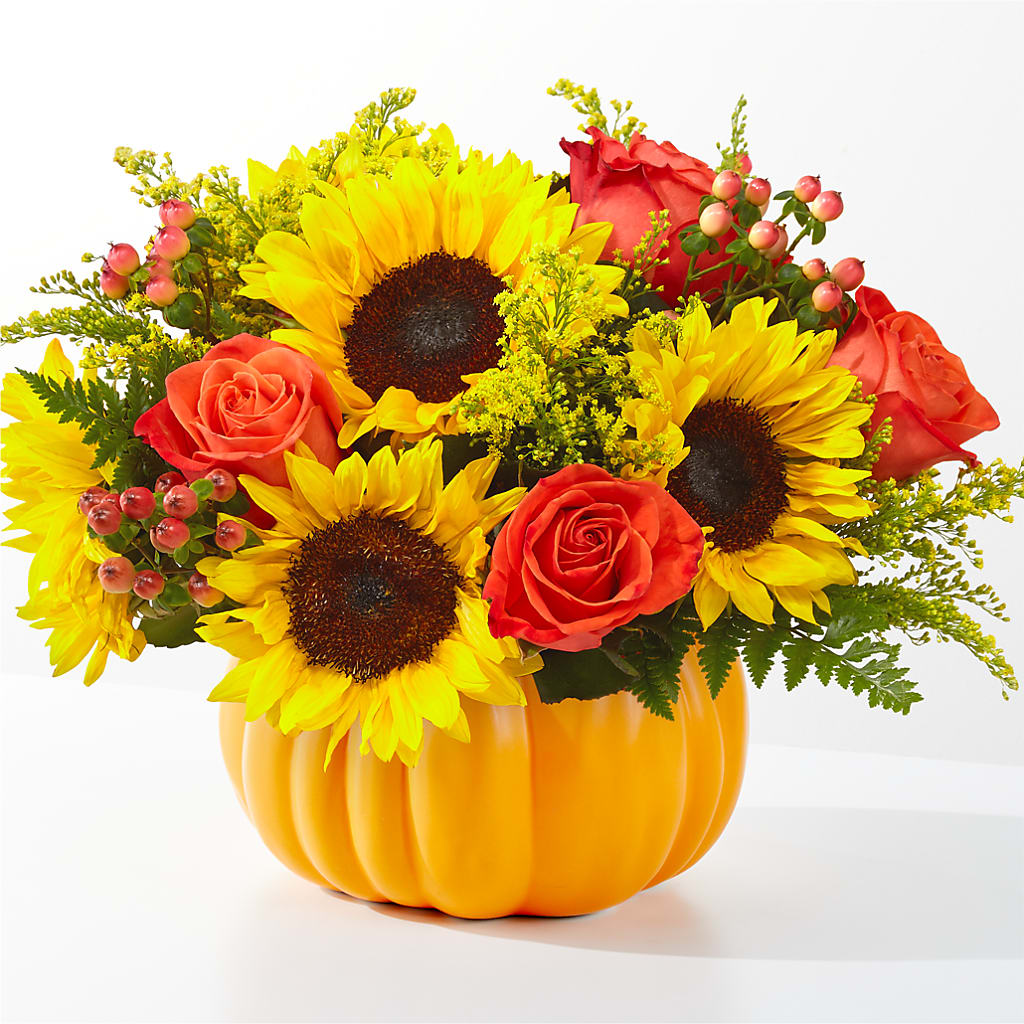 Pick of the Patch Pumpkin Bouquet – LA DEANNE'S FLORIST, Cuthbert GA
