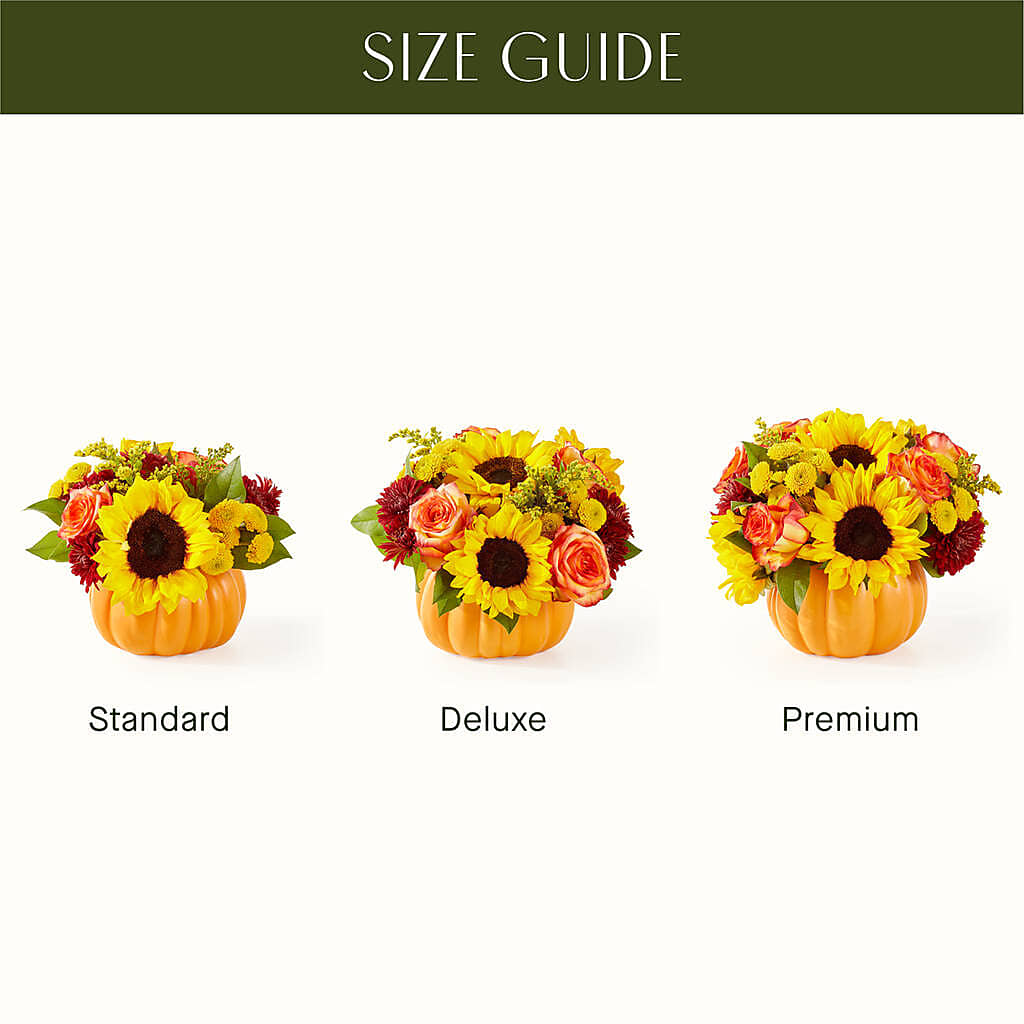 Golden Gourd Pumpkin Bouquet – LA DEANNE'S FLORIST, Cuthbert GA