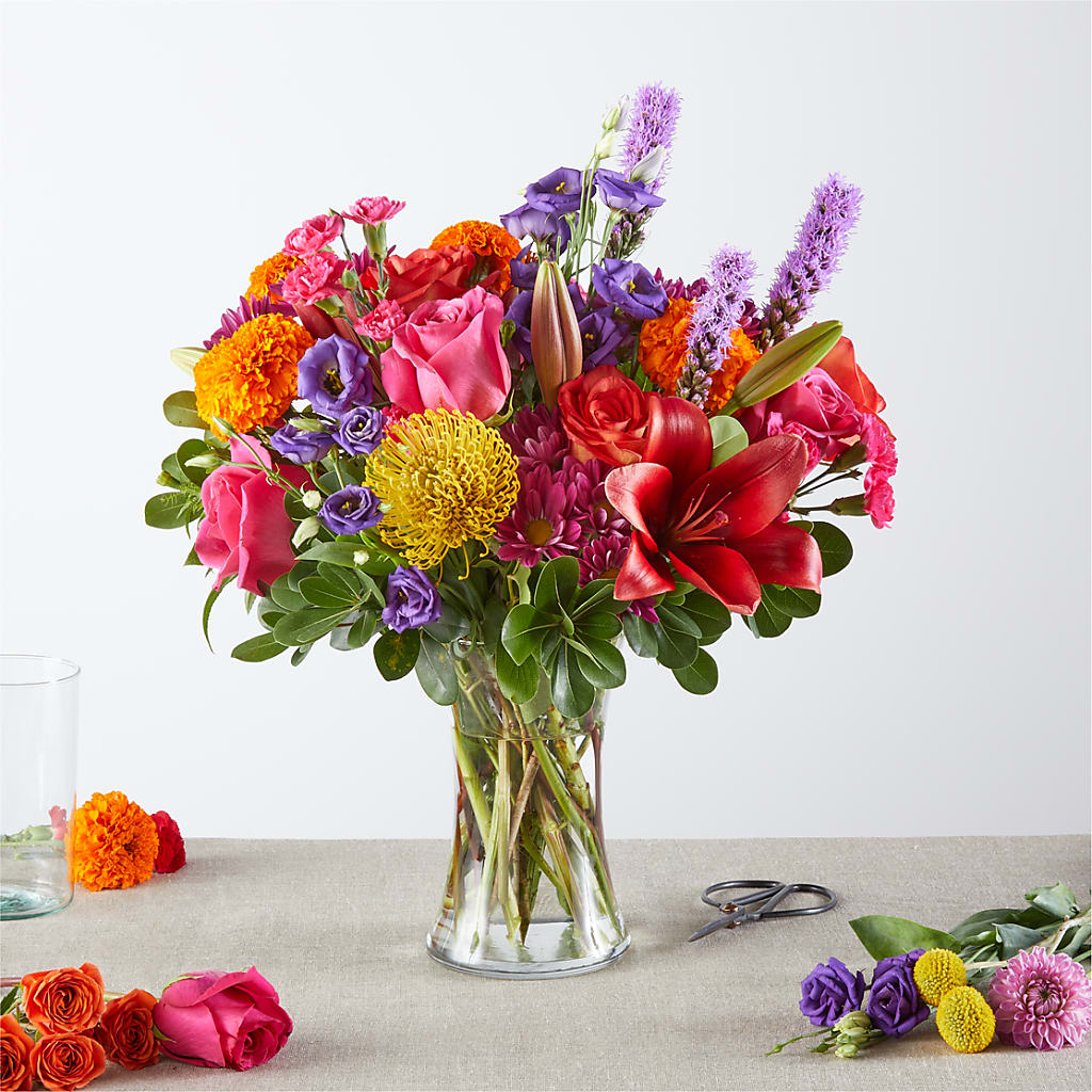 Feast of Color – A Florist Original – LA DEANNE'S FLORIST, Cuthbert GA