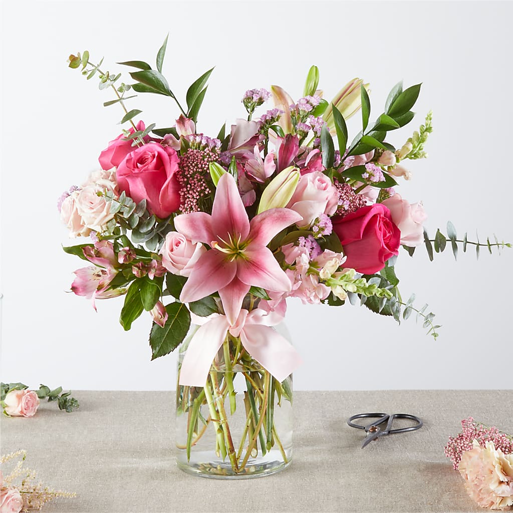 Pink Ribbon - A Florist Original – LA DEANNE'S FLORIST, Cuthbert GA