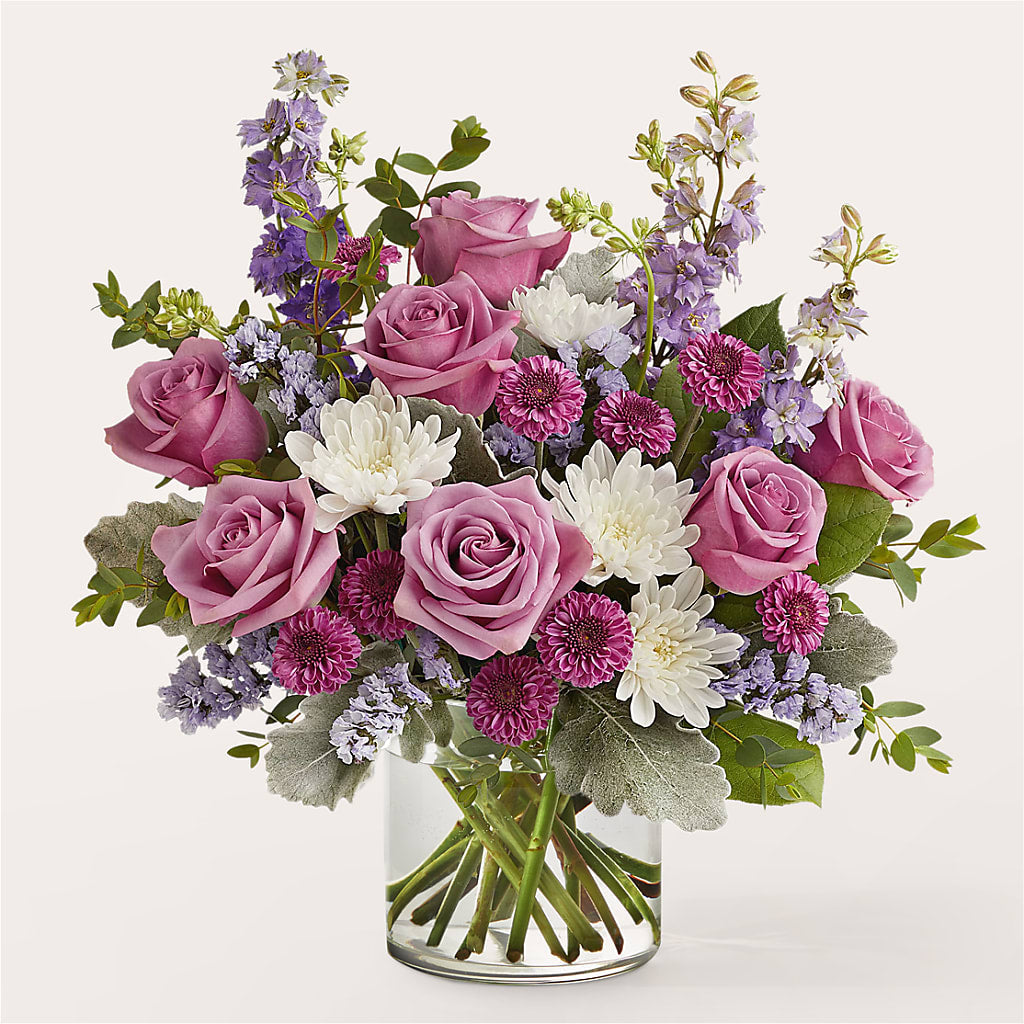 Violet Frost Bouquet – LA DEANNE'S FLORIST, Cuthbert GA