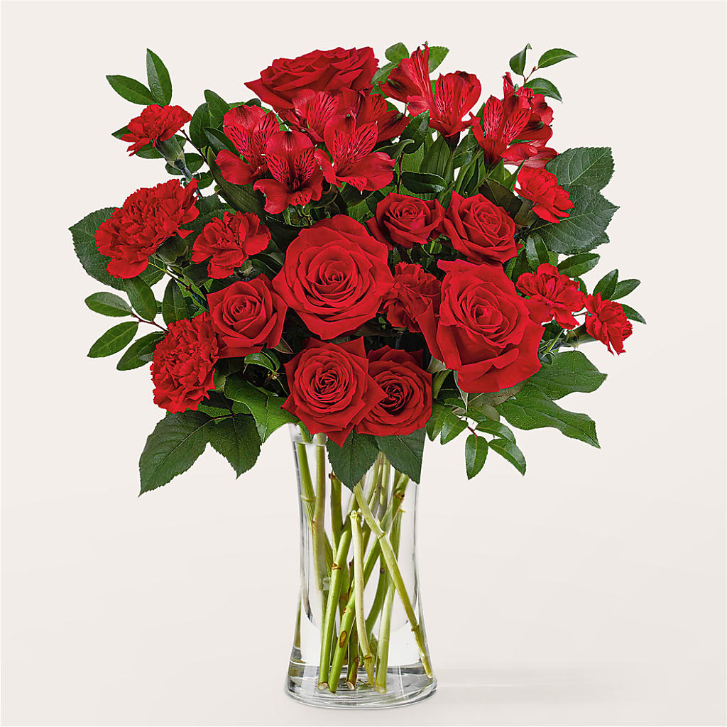 Brilliant Ruby Bouquet – LA DEANNE'S FLORIST, Cuthbert GA
