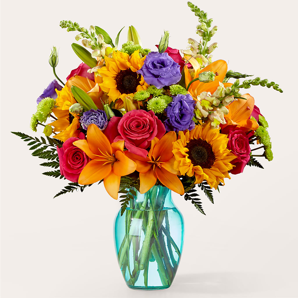Double Rainbow Bouquet – LA DEANNE'S FLORIST, Cuthbert GA