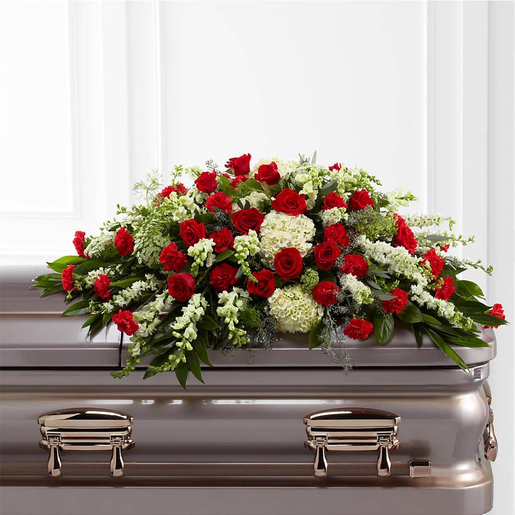 Sincerity Casket Spray – LA DEANNE'S FLORIST, Cuthbert GA