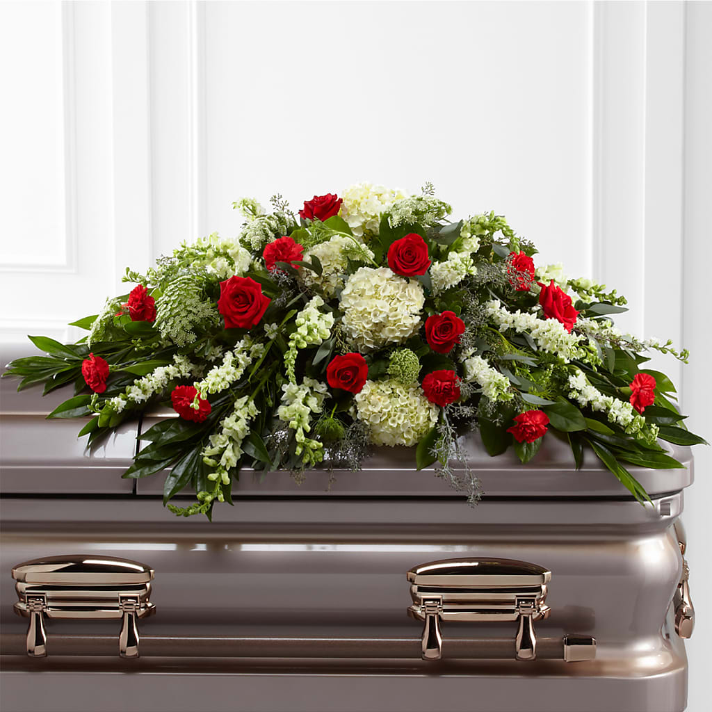 Sincerity Casket Spray – LA DEANNE'S FLORIST, Cuthbert GA
