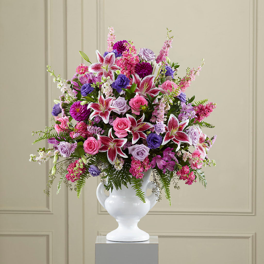 Peaceful Tribute Arrangement – LA DEANNE'S FLORIST, Cuthbert GA
