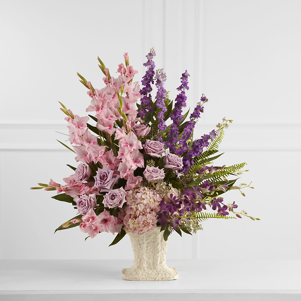 Flowing Garden Arrangement – LA DEANNE'S FLORIST, Cuthbert GA