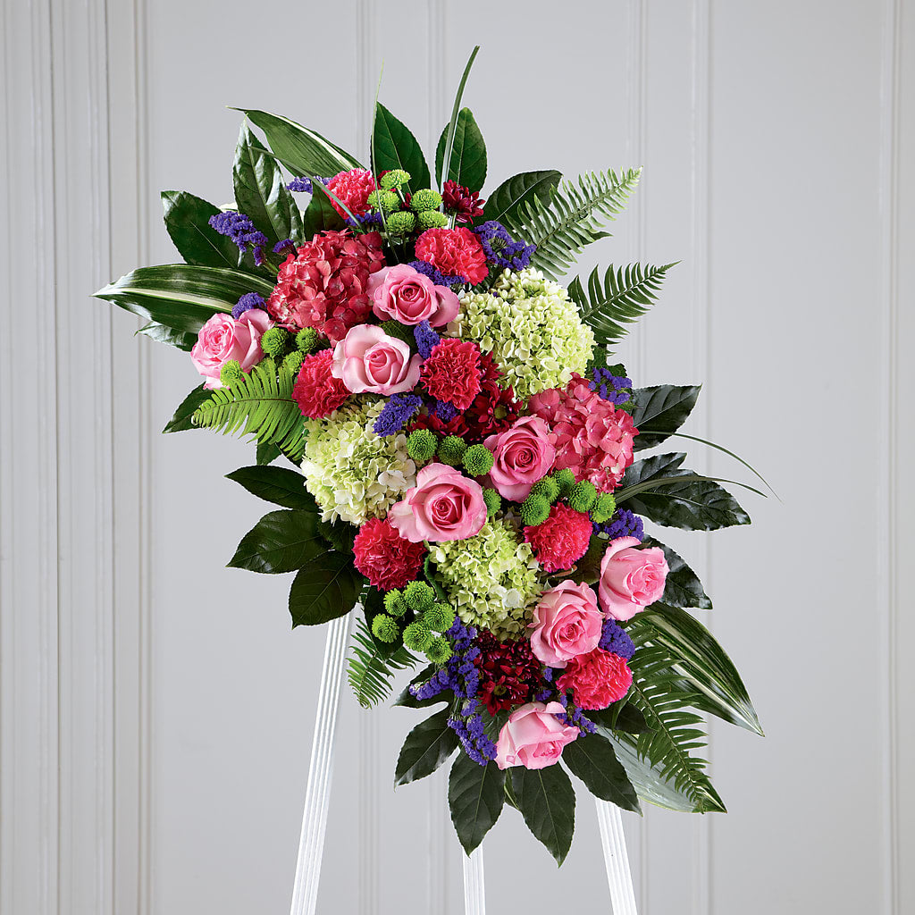 Refreshing Mix Standing Spray – LA DEANNE'S FLORIST, Cuthbert GA
