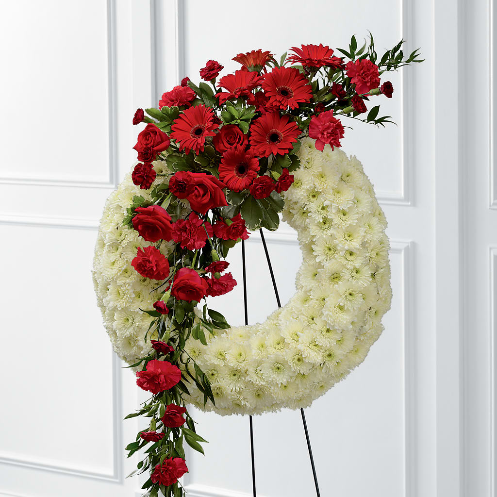 Graceful Tribute Wreath – LA DEANNE'S FLORIST, Cuthbert GA