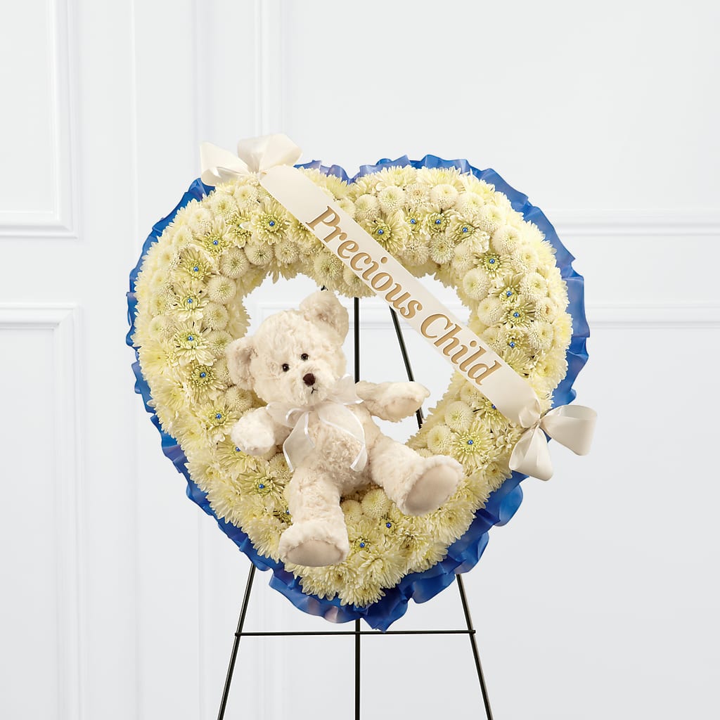 Precious Child Standing Heart – LA DEANNE'S FLORIST, Cuthbert GA