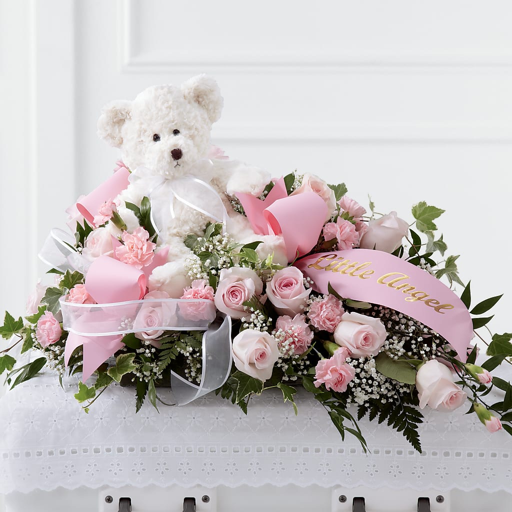 Touch of Sympathy Casket Spray – LA DEANNE'S FLORIST, Cuthbert GA