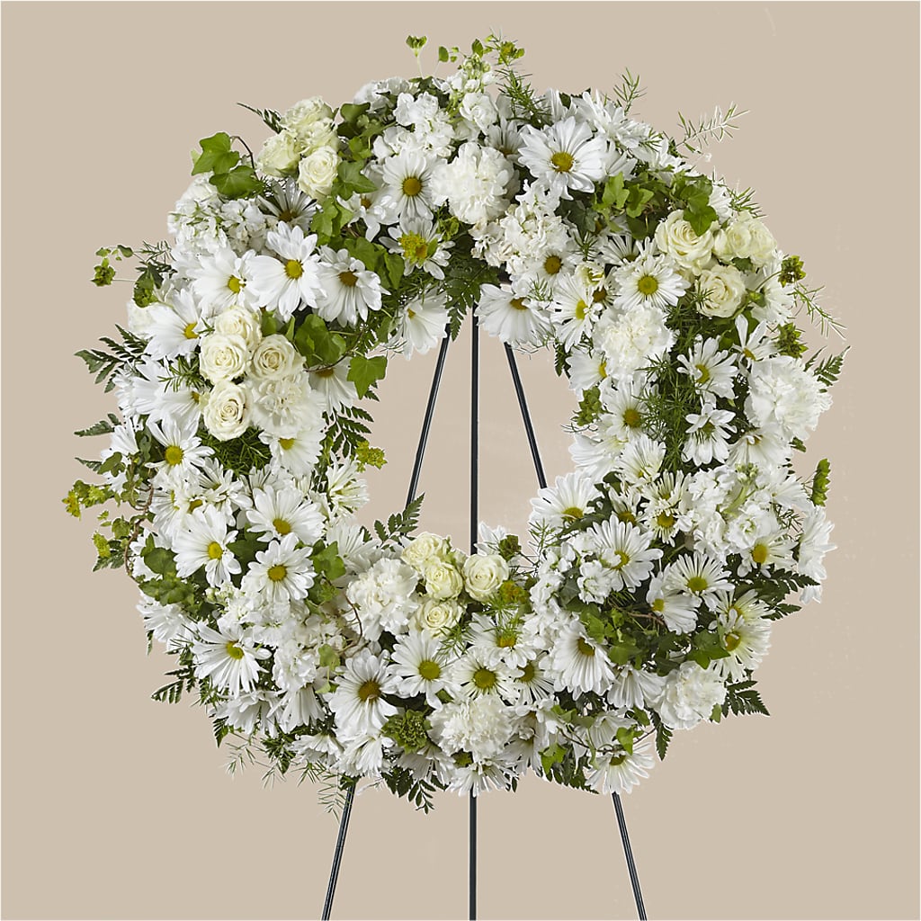 Faithful Wishes Wreath – LA DEANNE'S FLORIST, Cuthbert GA