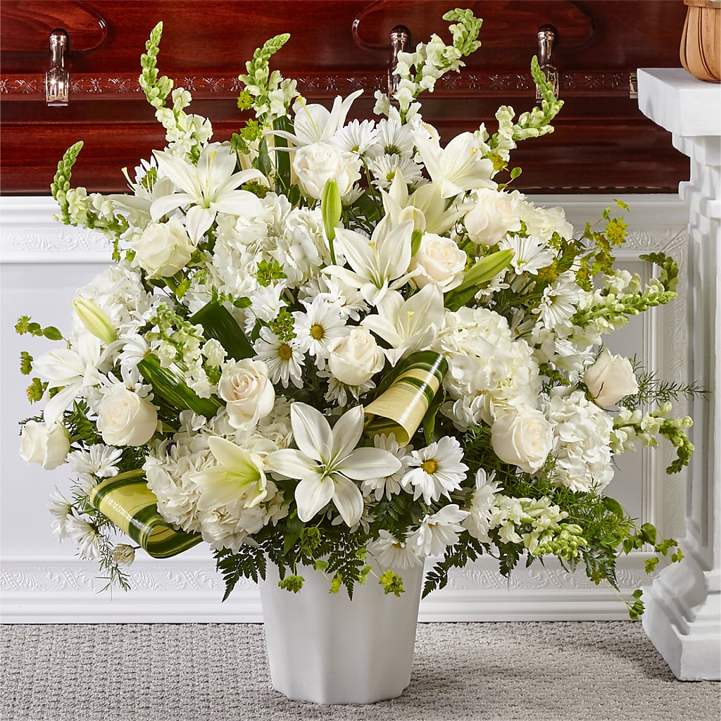 Thoughts of Tranquility Floor Basket – LA DEANNE'S FLORIST, Cuthbert GA