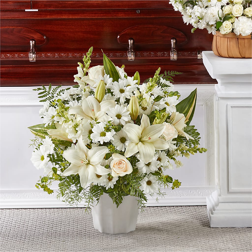 Thoughts of Tranquility Floor Basket – LA DEANNE'S FLORIST, Cuthbert GA