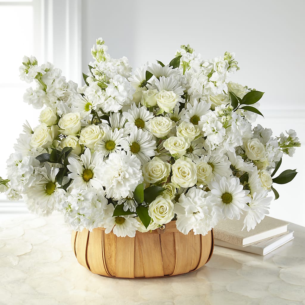 Graceful Garden Basket – LA DEANNE'S FLORIST, Cuthbert GA