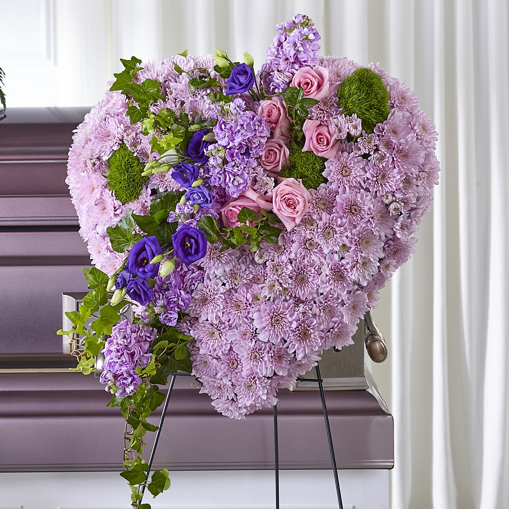 Treasured Love Standing Heart – LA DEANNE'S FLORIST, Cuthbert GA