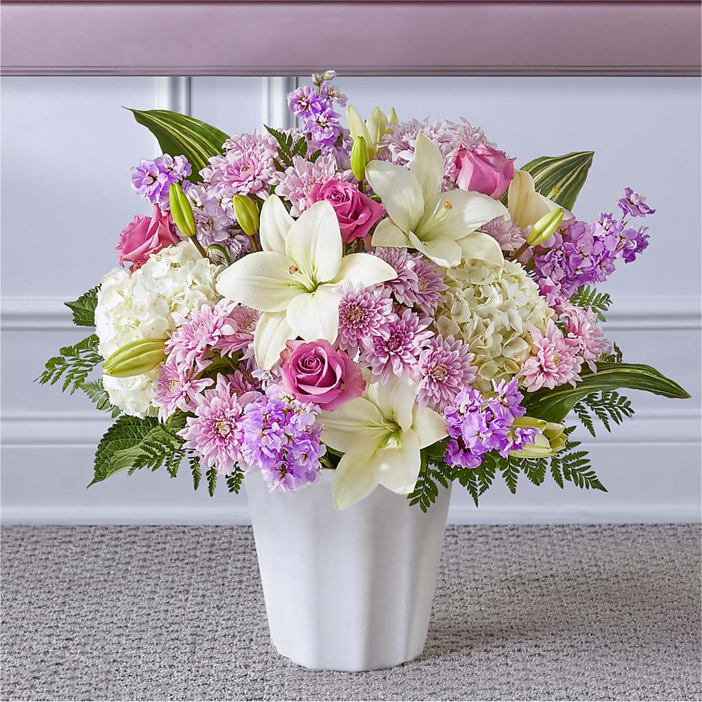 Heaven Sent Floor Basket – LA DEANNE'S FLORIST, Cuthbert GA