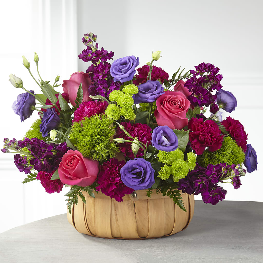 Serene Sanctuary Basket – LA DEANNE'S FLORIST, Cuthbert GA