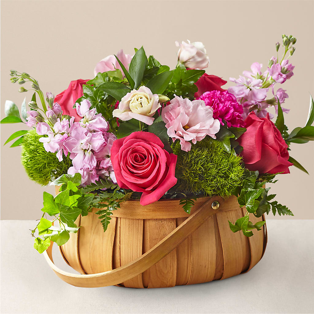 Radiance in Bloom Basket – LA DEANNE'S FLORIST, Cuthbert GA