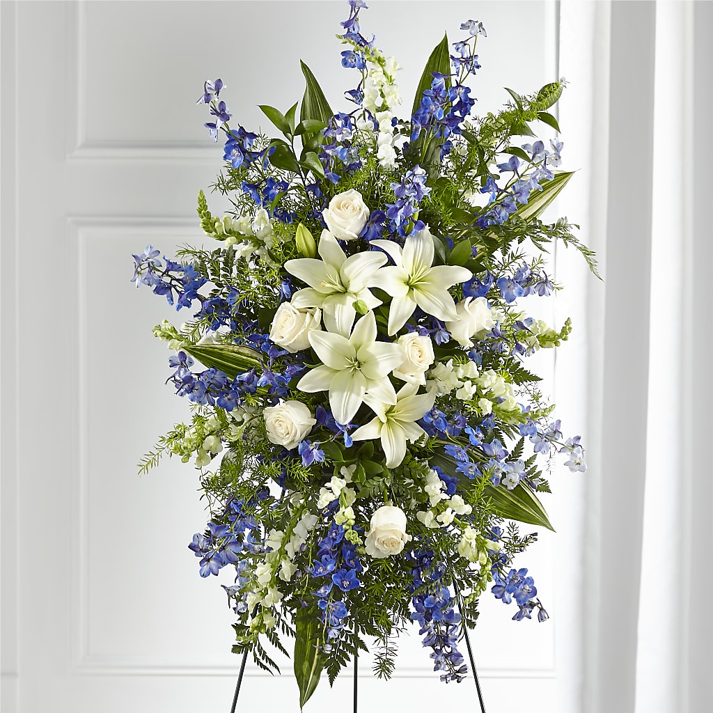 Faithful Friend Standing Spray – LA DEANNE'S FLORIST, Cuthbert GA