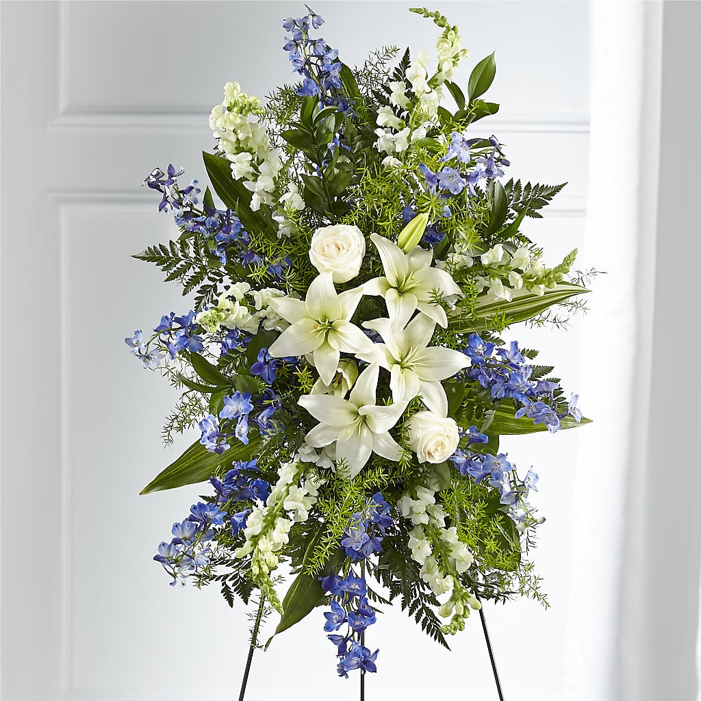 Faithful Friend Standing Spray – LA DEANNE'S FLORIST, Cuthbert GA