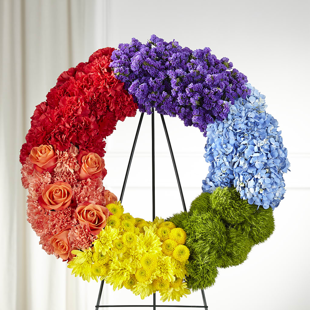 Circle of Love Wreath – LA DEANNE'S FLORIST, Cuthbert GA