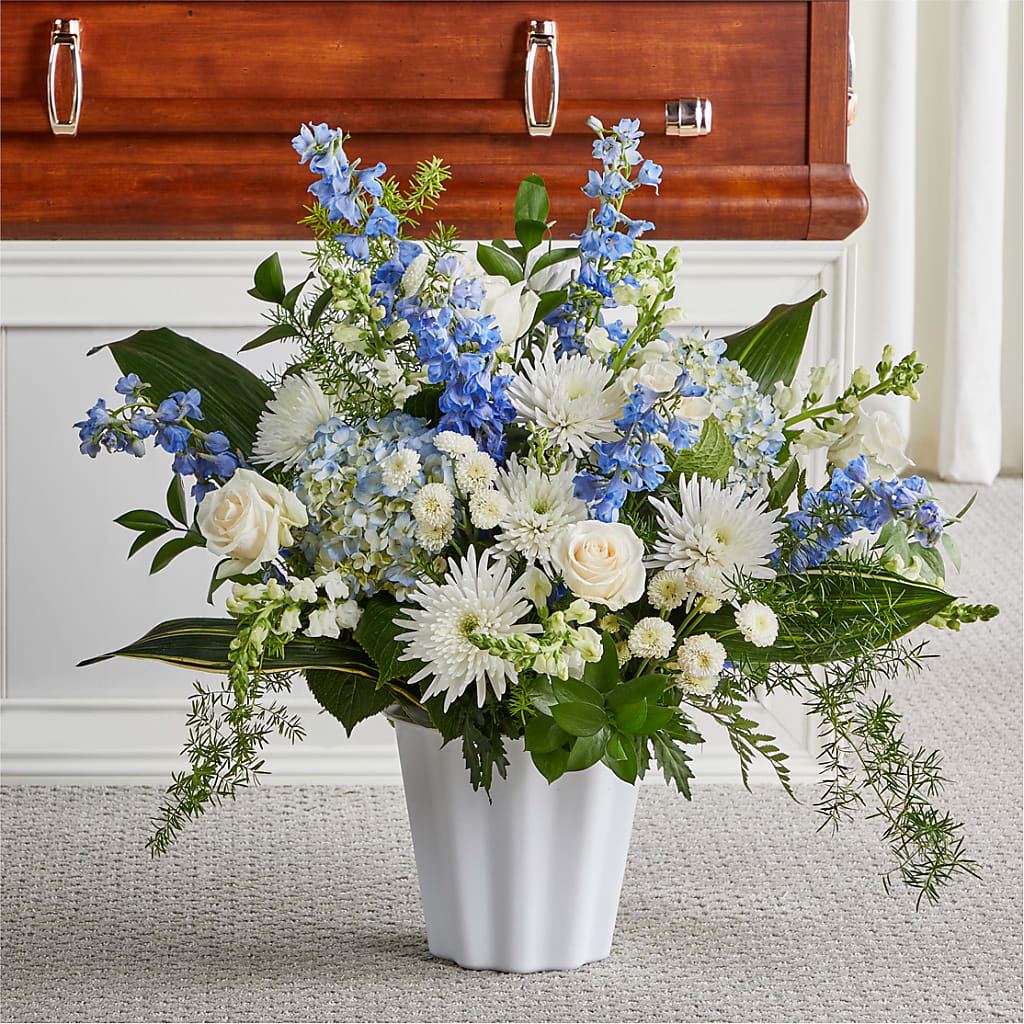 Everlasting Memories Floor Basket – LA DEANNE'S FLORIST, Cuthbert GA