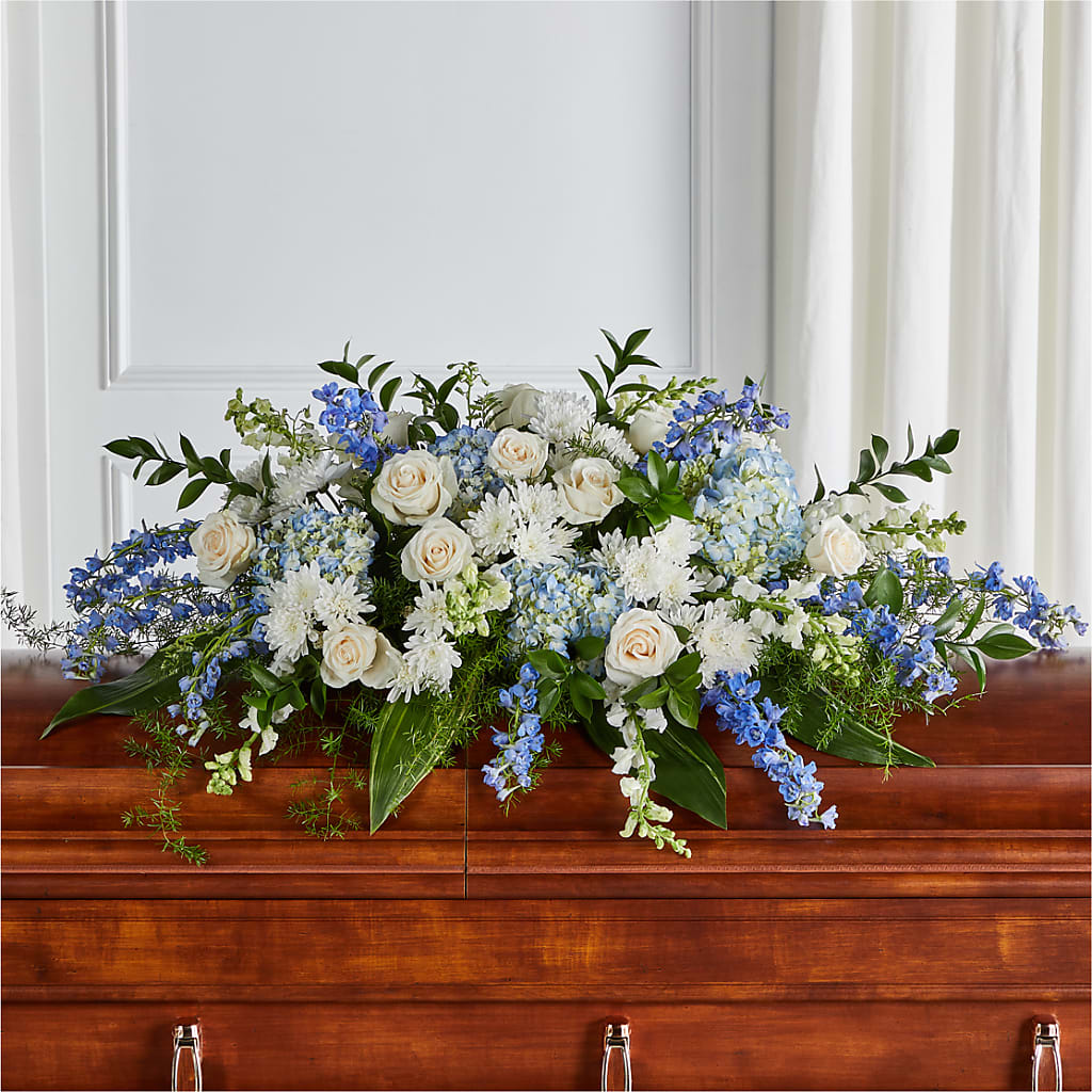 Timeless Essence Casket Spray – LA DEANNE'S FLORIST, Cuthbert GA