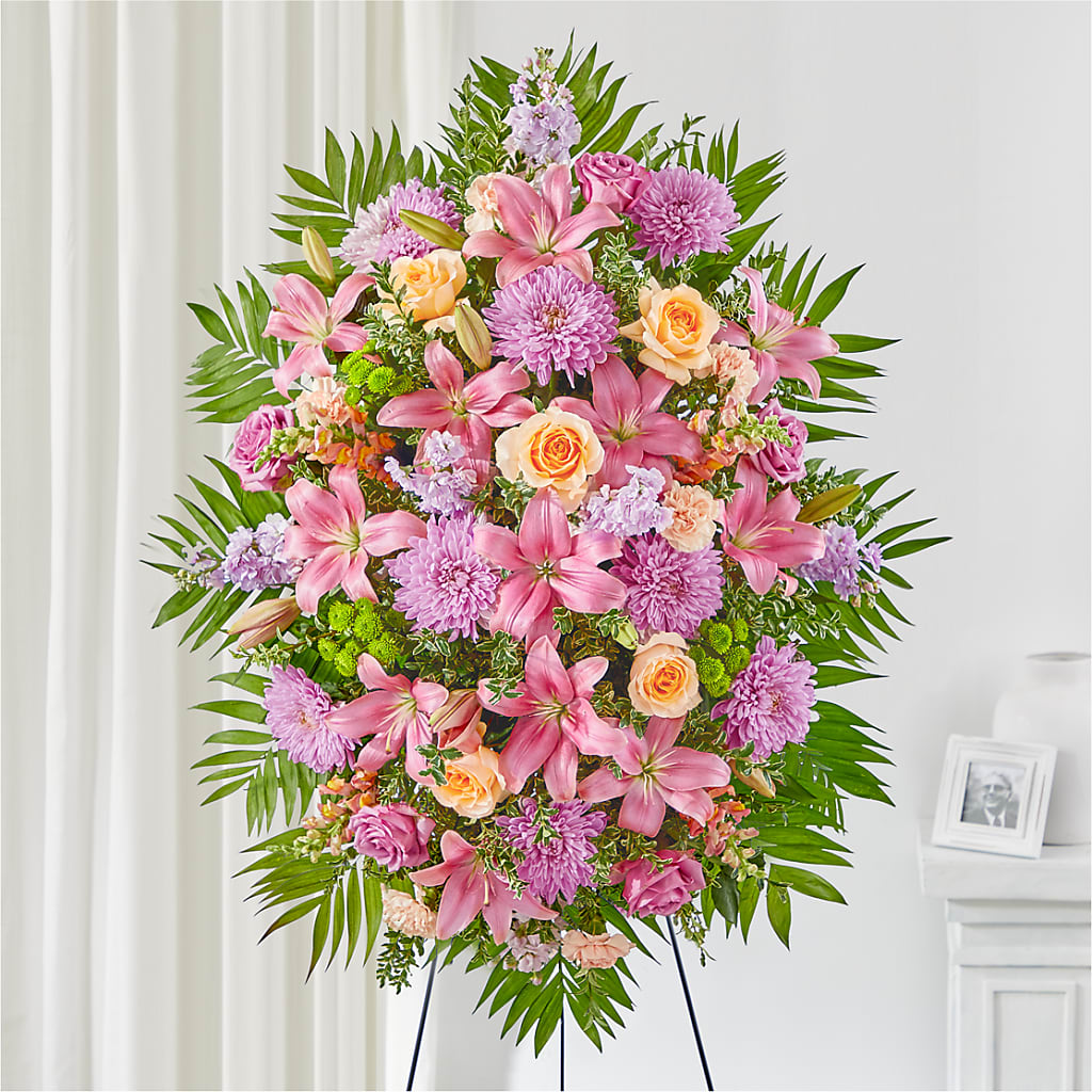 Love & Light Standing Spray – LA DEANNE'S FLORIST, Cuthbert GA
