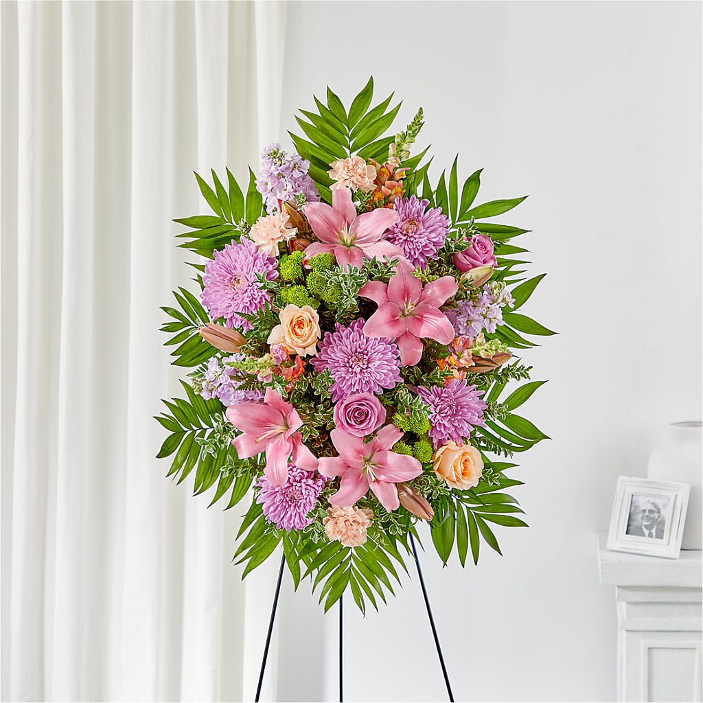 Love & Light Standing Spray – LA DEANNE'S FLORIST, Cuthbert GA
