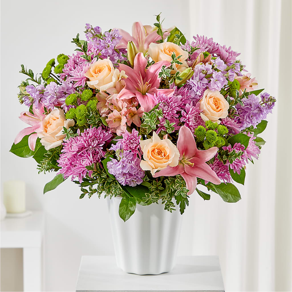 Supportive Embrace Tabletop Basket – LA DEANNE'S FLORIST, Cuthbert GA