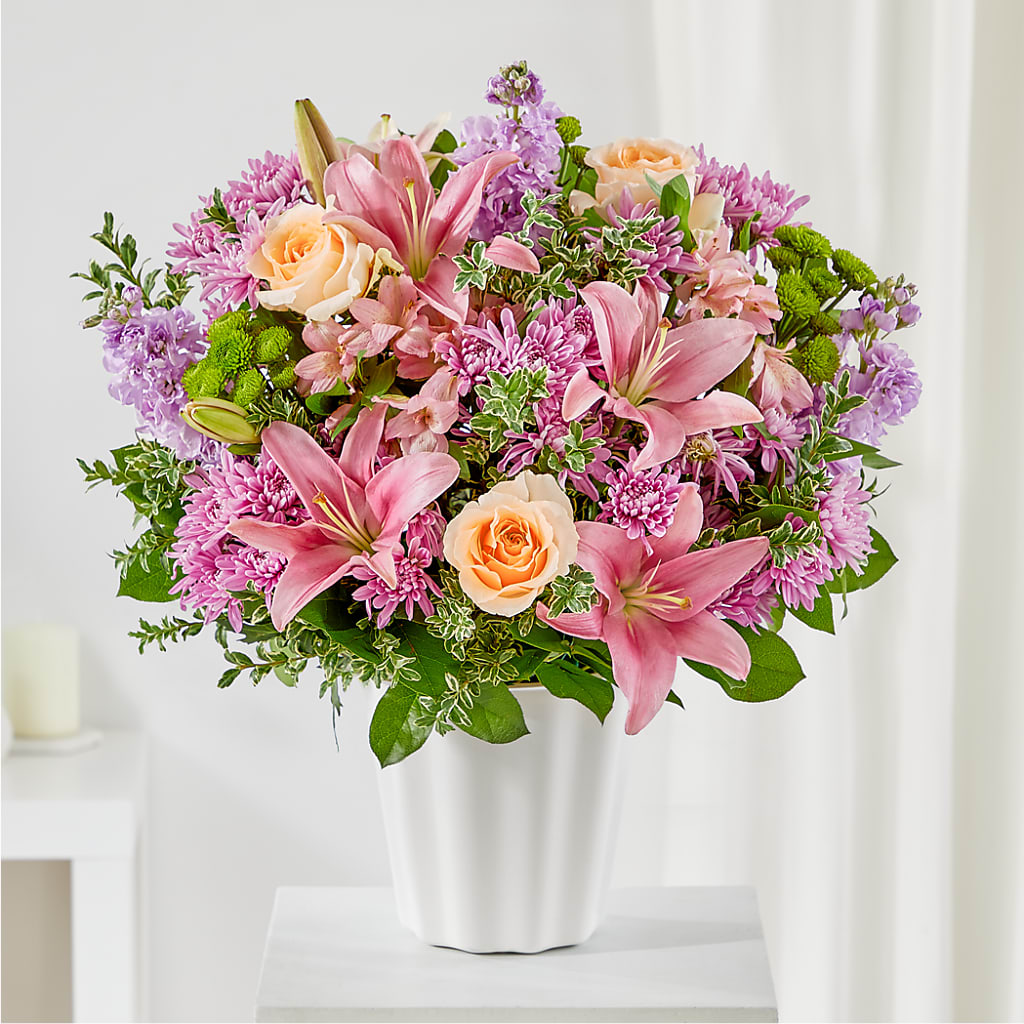 Supportive Embrace Tabletop Basket – LA DEANNE'S FLORIST, Cuthbert GA