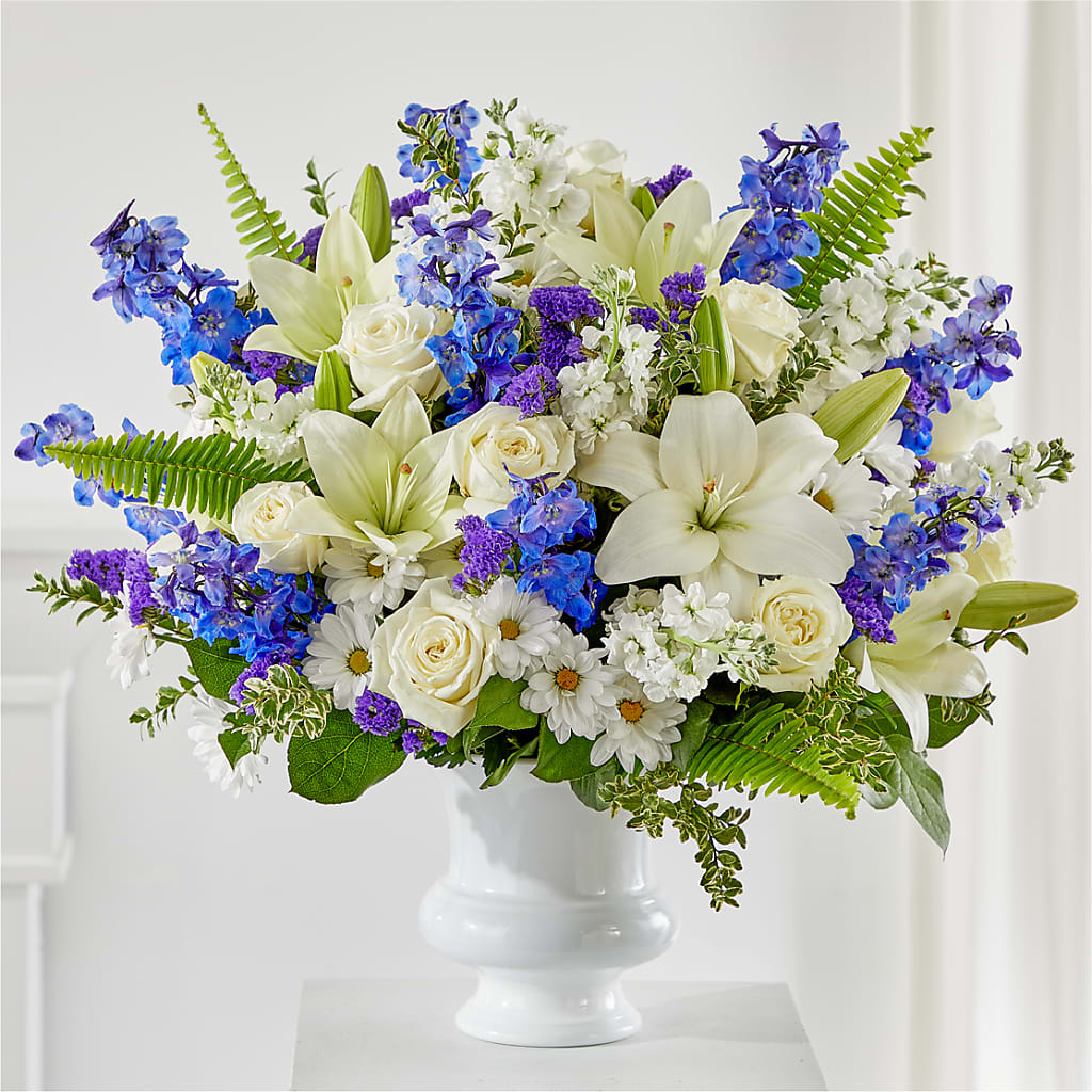 Expressions of Hope Urn Arrangement – LA DEANNE'S FLORIST, Cuthbert GA