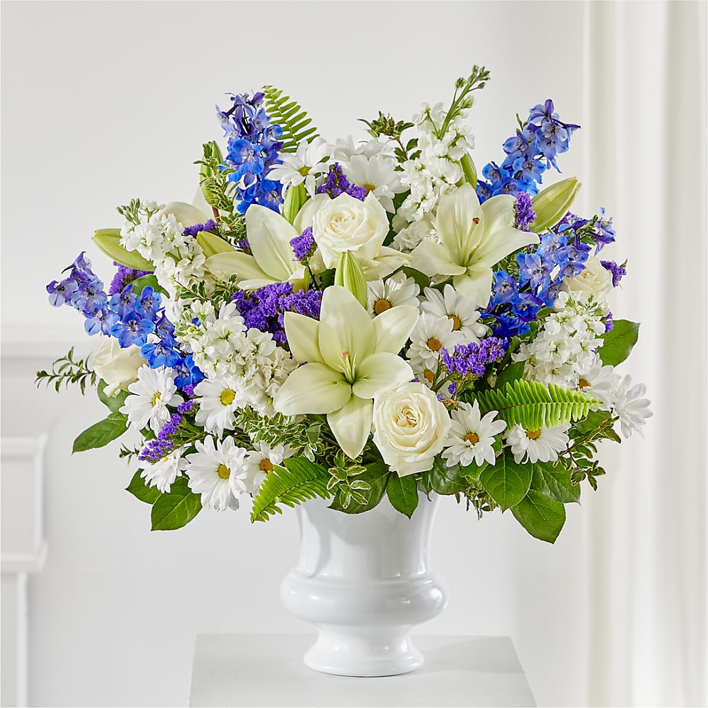 Expressions of Hope Urn Arrangement – LA DEANNE'S FLORIST, Cuthbert GA