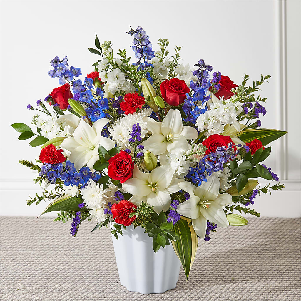 Consoled Floor Basket – LA DEANNE'S FLORIST, Cuthbert GA