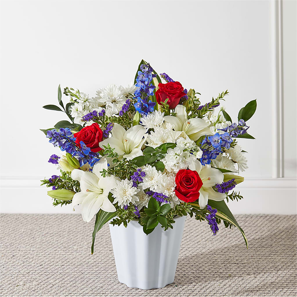 Consoled Floor Basket – LA DEANNE'S FLORIST, Cuthbert GA