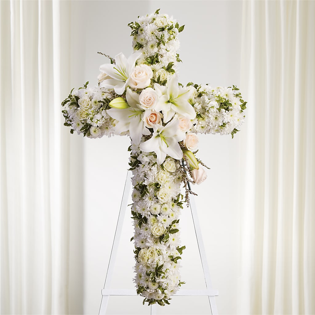 Spiritual Guidance Standing Spray – LA DEANNE'S FLORIST, Cuthbert GA