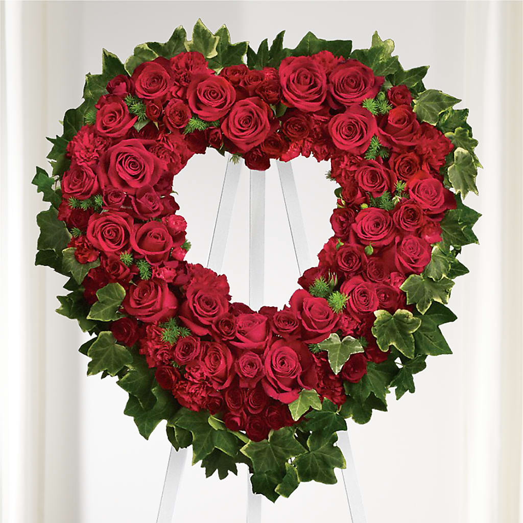 Wholehearted Standing Spray – LA DEANNE'S FLORIST, Cuthbert GA
