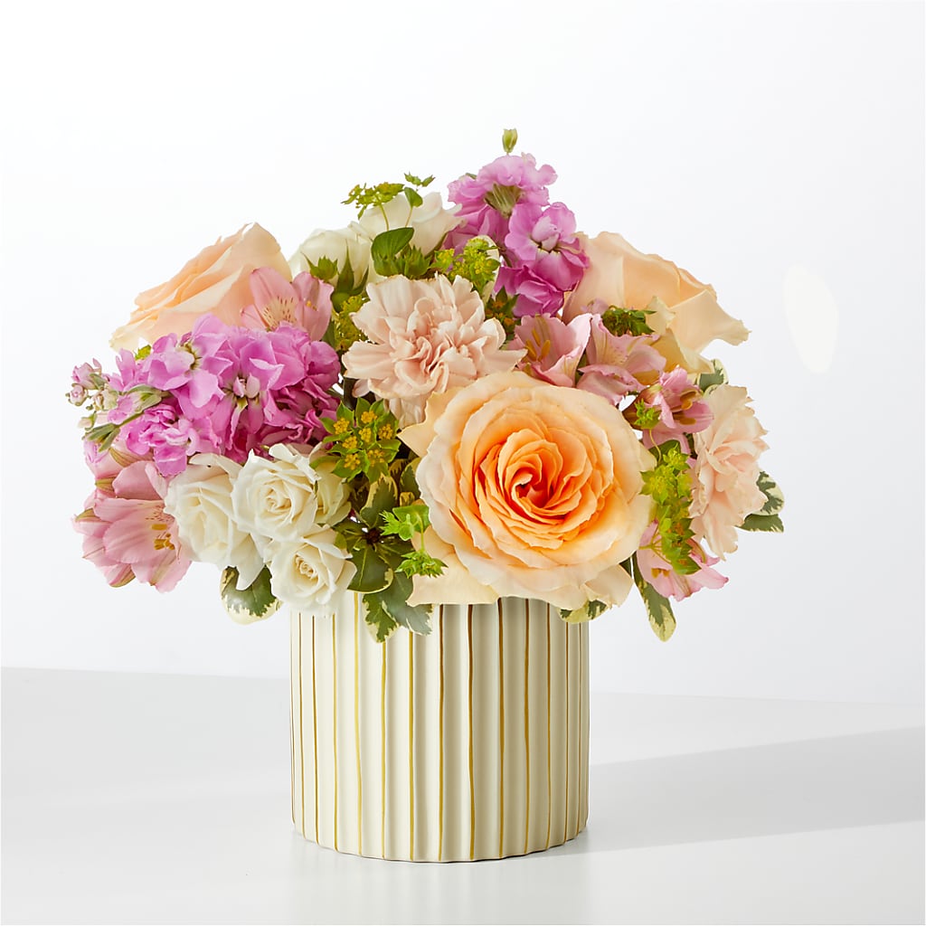 Paradise Bouquet with Ivory Vase – LA DEANNE'S FLORIST, Cuthbert GA