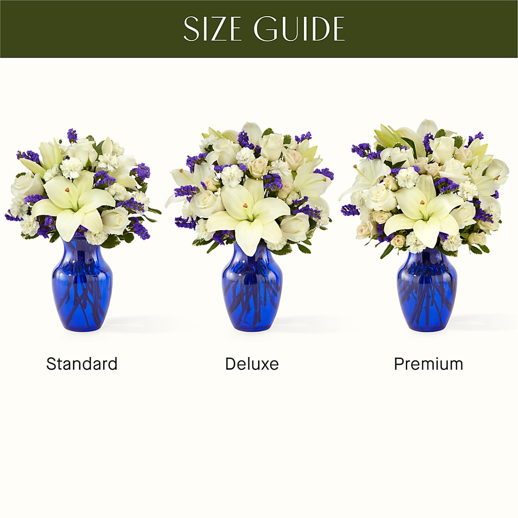 Sapphire Rush Bouquet – LA DEANNE'S FLORIST, Cuthbert GA