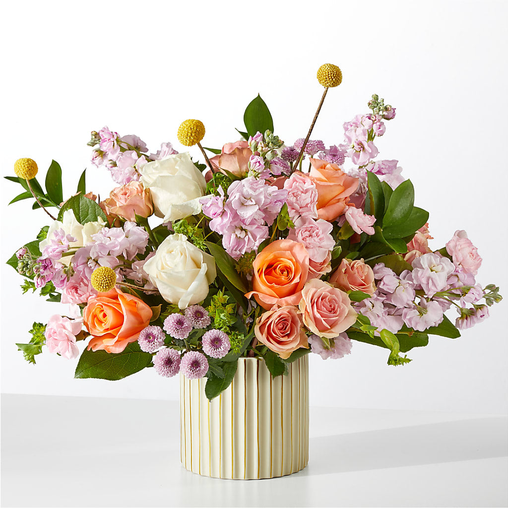 French Market Bouquet with Ivory Vase – LA DEANNE'S FLORIST, Cuthbert GA