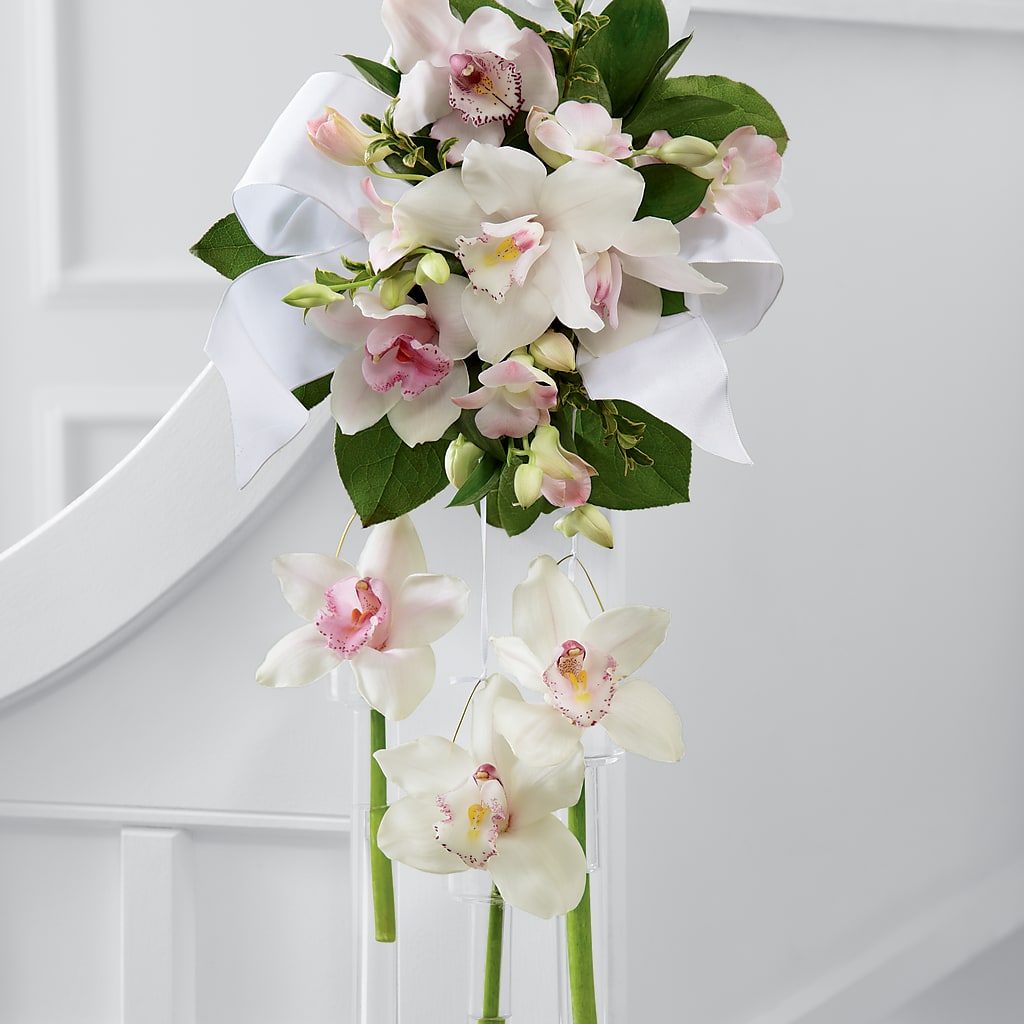 Perfect Entrance Pew Arrangement – LA DEANNE'S FLORIST, Cuthbert GA