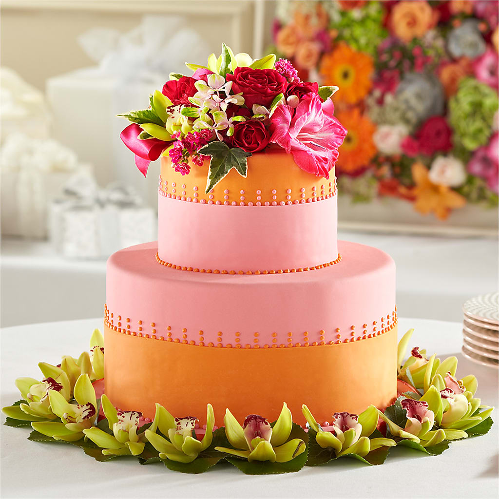 Sweet Citrus Cake Decor – LA DEANNE'S FLORIST, Cuthbert GA